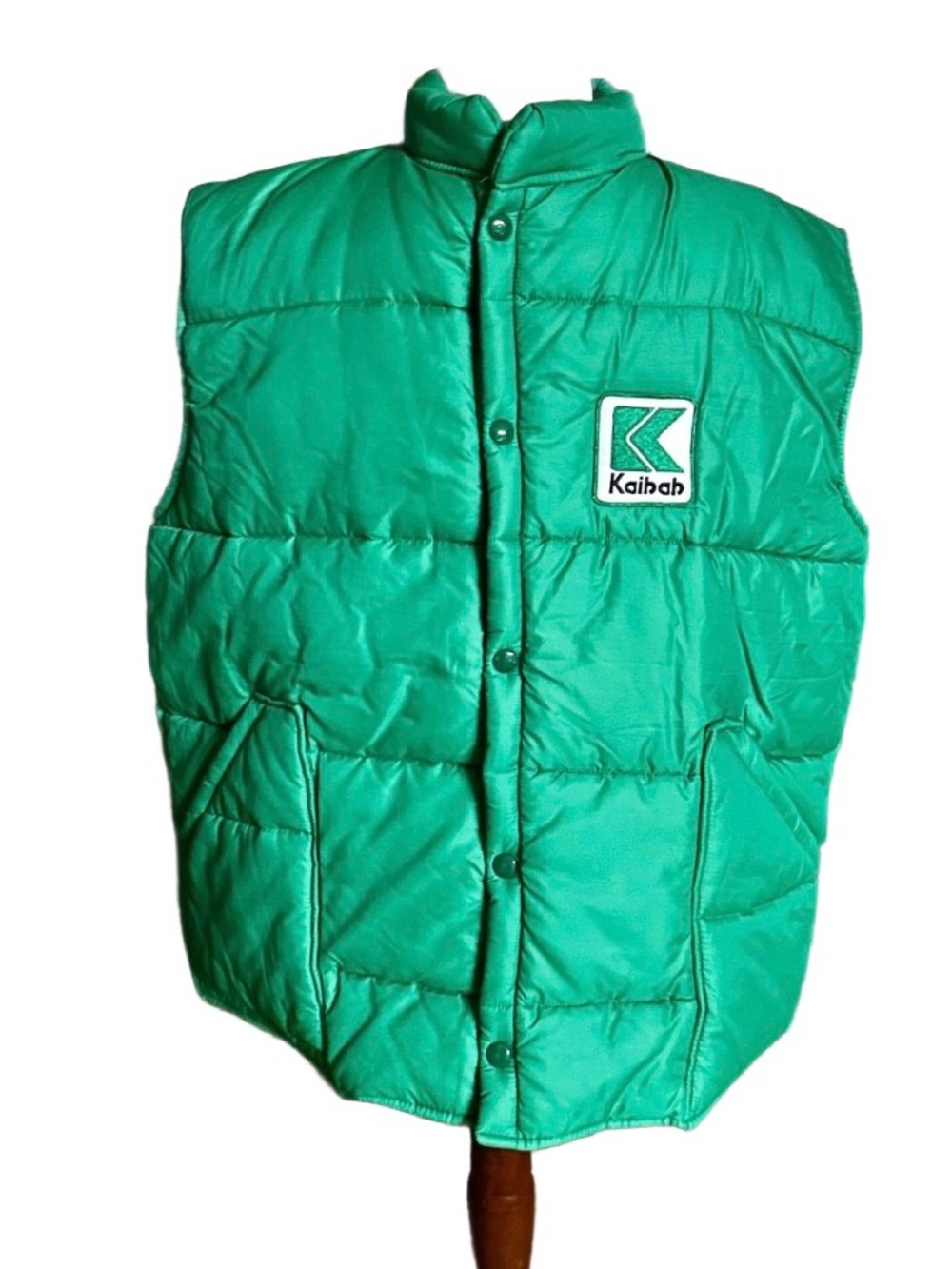 Weathercaster (Kaibab) ~ Vintage ~ Men’s X-Large ~ Green Puffer Quilted Jacket